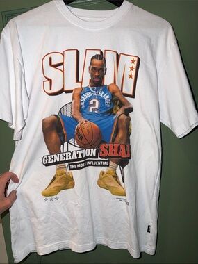 Slam Generation Shai Graphic White Cotton Tee - never worn